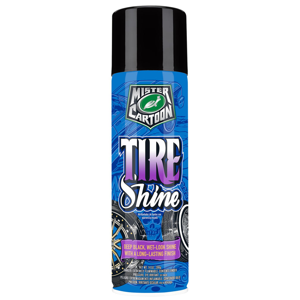 Tire Shine 14oz Wheel & Tires Turtle Wax x Mister Cartoon