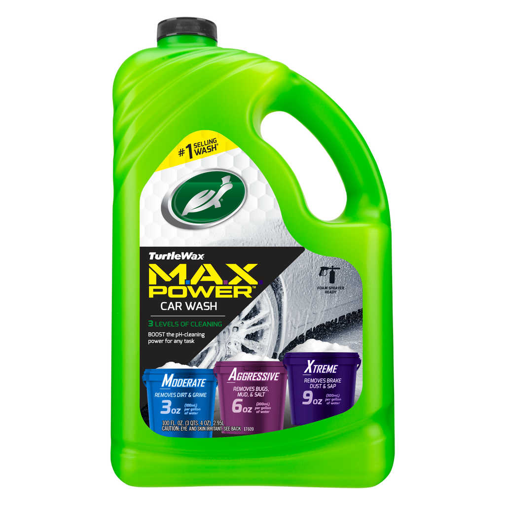 Max Power Car Wash Soap 1000 Fl Oz, Car Wash & Shampoo