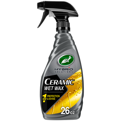 Turtle Wax Hybrid Solutions Ceramic Wet Wax. Car detailing product. 26 fl oz. Turtle Wax Hybrid Solutions Ceramic Wet Wax. Car detailing product. 26 fl oz.