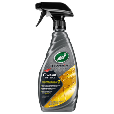 Turtle Wax Hybrid Solutions Ceramic Wet Wax. Car detailing product. 26 fl oz. Turtle Wax Hybrid Solutions Ceramic Wet Wax. Car detailing product. 26 fl oz.