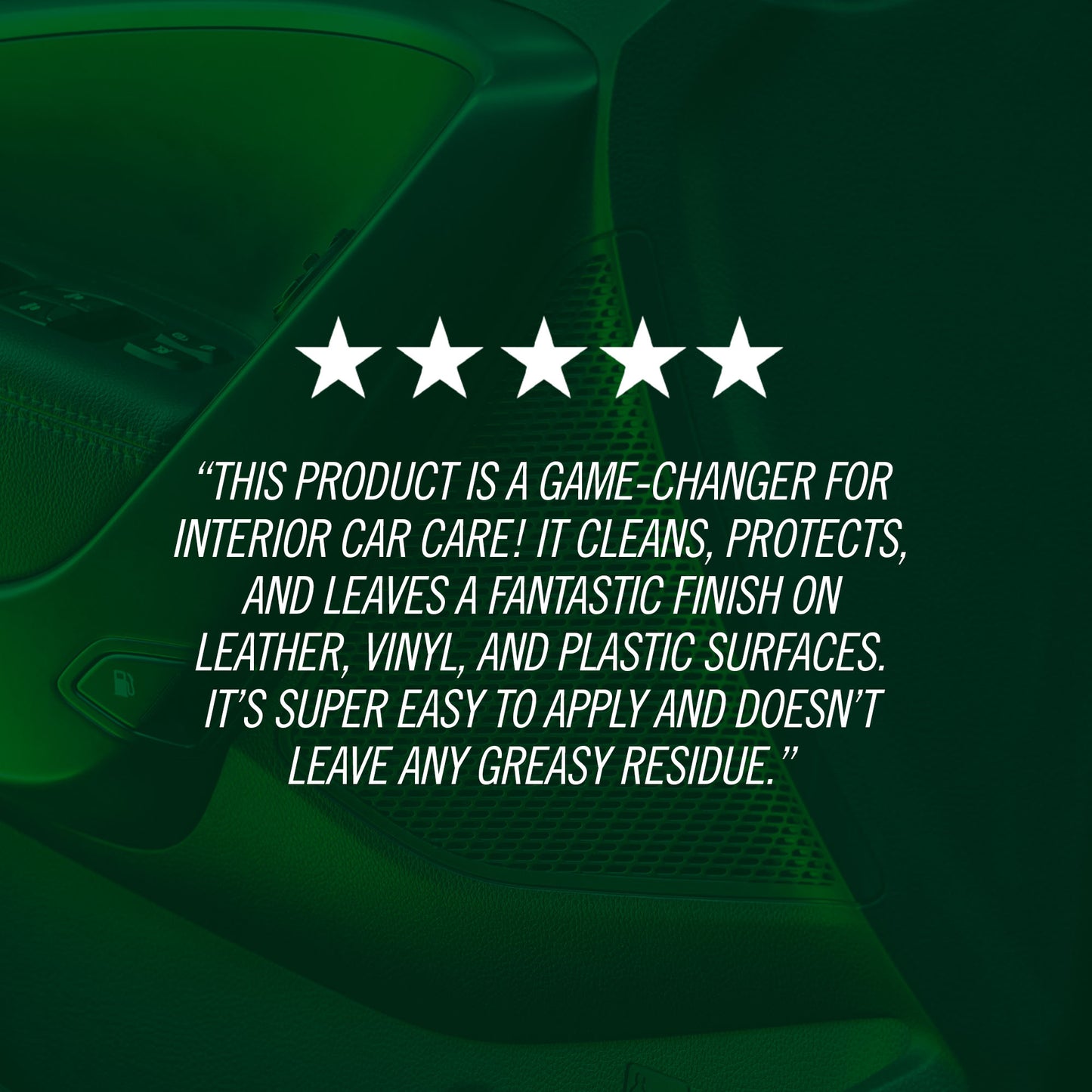 5 star review rating from a consumer relating to the Ceramic Inside Job