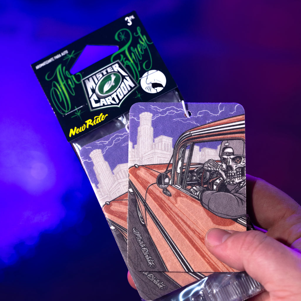 Paper Air Freshener New Ride (3 pack) Turtle Wax x Mister Cartoon