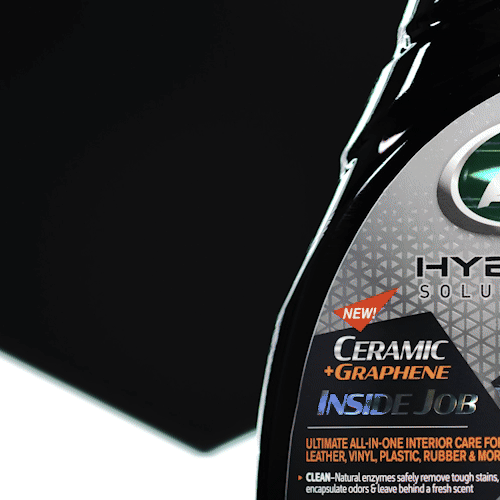 Turtle Wax Ceramic + Graphene Inside Job. Interior care for leather, vinyl, plastic, rubber, and more.