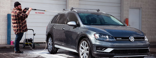 HOW TO CLEAN YOUR CAR WITH A PRESSURE WASHER