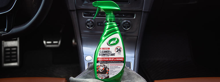 Disinfect Every Surface of Your Car's Interior