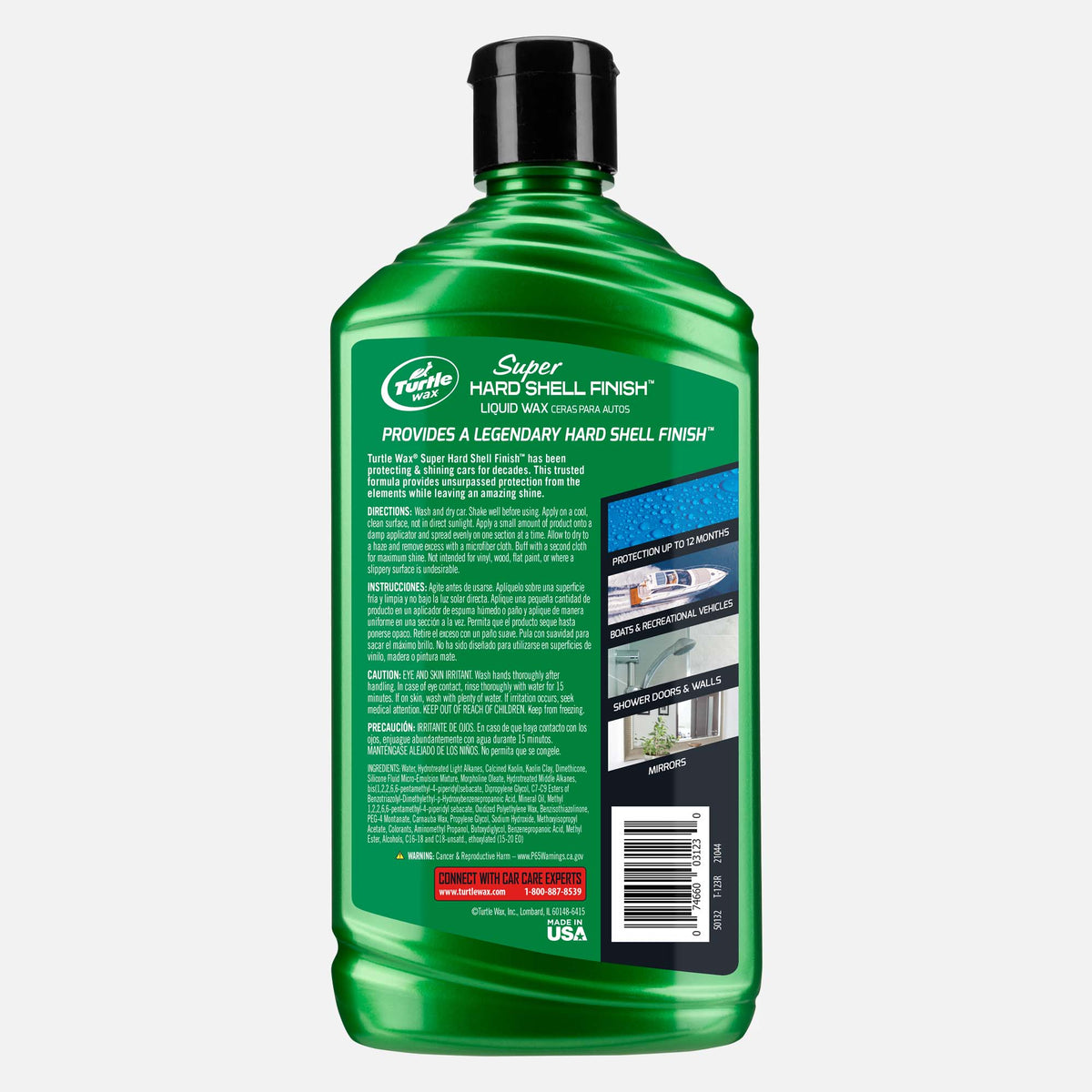 Super Hard Shell Liquid Wax 16 Fl Oz | Liquid Wax | Turtle Wax | Turtle ...