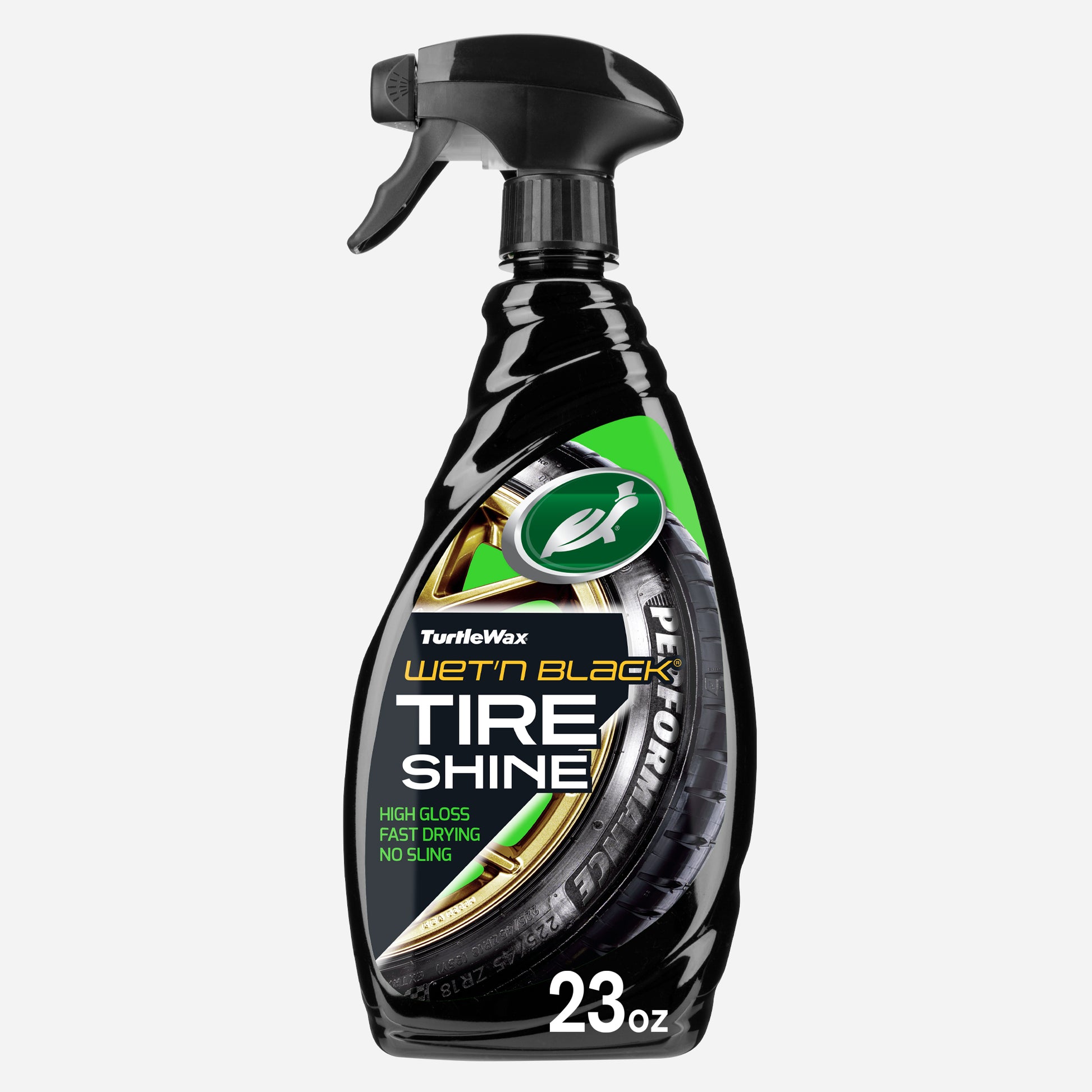 black tire dressing Wipe New Midnight Black Ultimate Tire Shine System