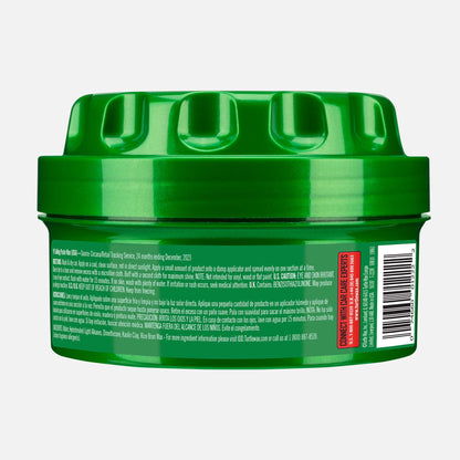 Turtle Wax Super Hard Shell car wax in a green container protects & shines car paint. Easy application. Made in USA.