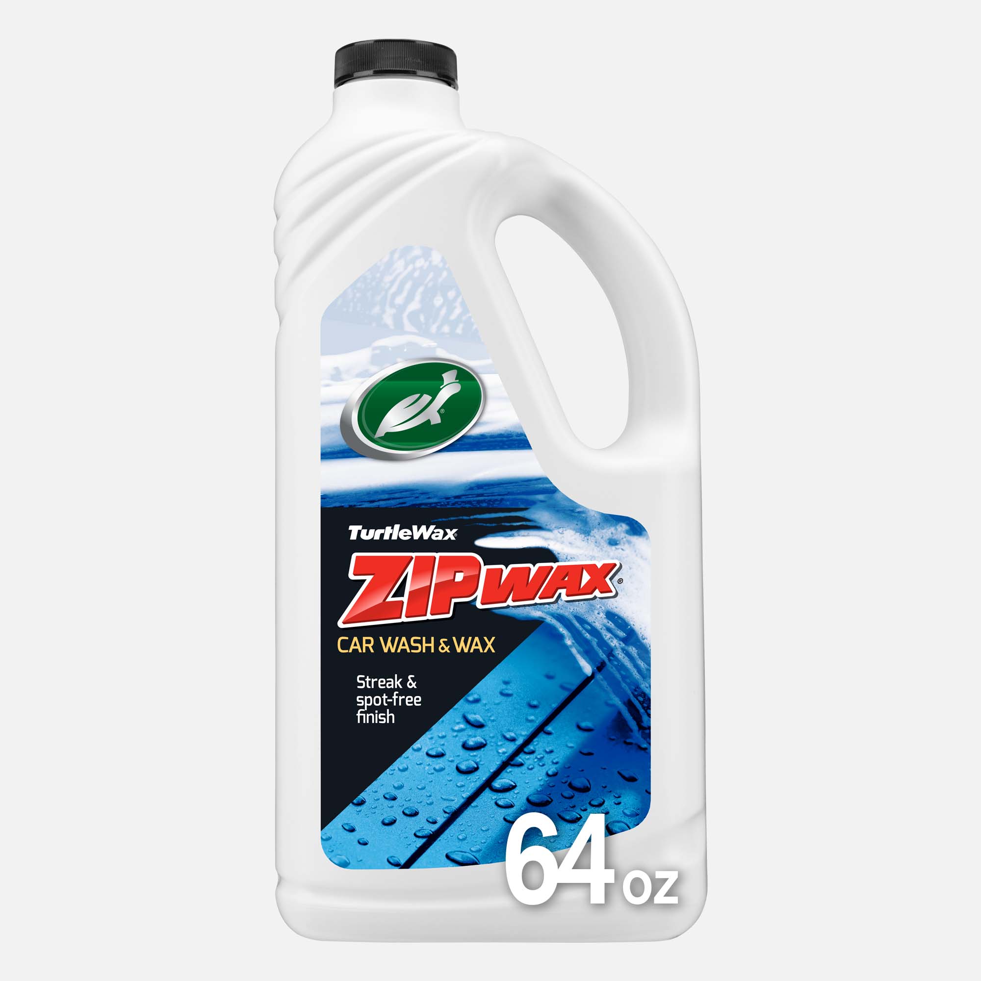 Zip Wax Car Wash & Wax 64 FL OZ | Car Wash & Shampoo | Turtle Wax