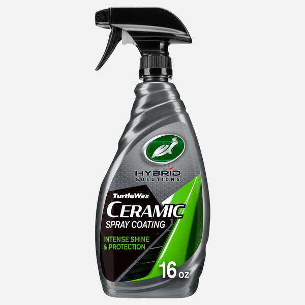 Turtle Wax Hybrid Solutions Ceramic spray coating for car care. Provides shine and protection, 16 oz bottle.