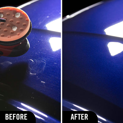 Polish, wax and protect your vehicle in one easy step. Removes swirls, scratches, and oxidation with precision polishing agents.
