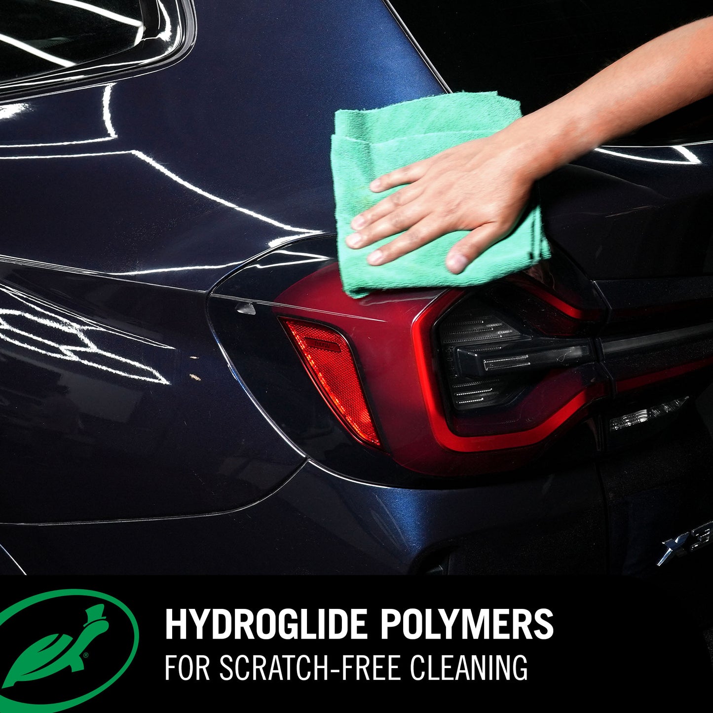 safe against scratches using polymers to trap dirt without pre-wash