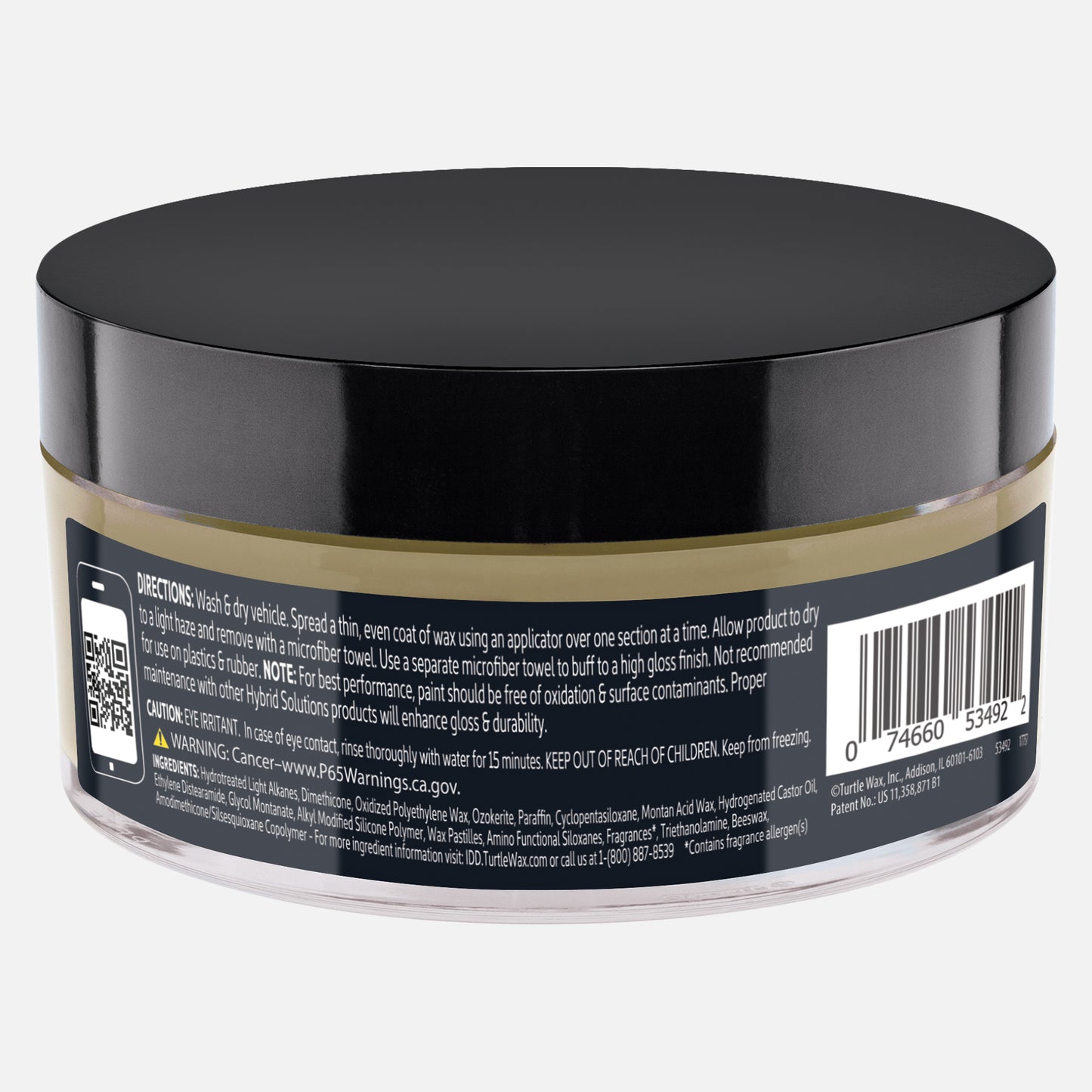 Hybrid Solutions® Ceramic + Graphene Paste Wax, 5.5 fl oz