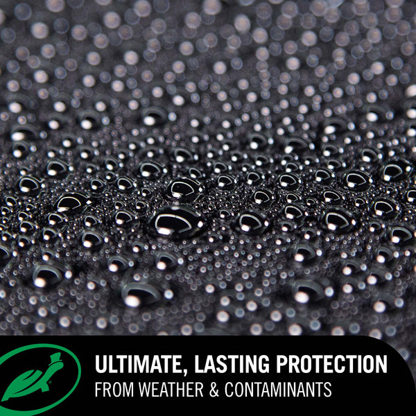 Ceramic Graphene paste wax provides last protection from weather - infographic