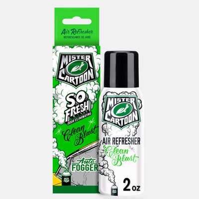 Mister Cartoon So Fresh air freshener and odor eliminator. 