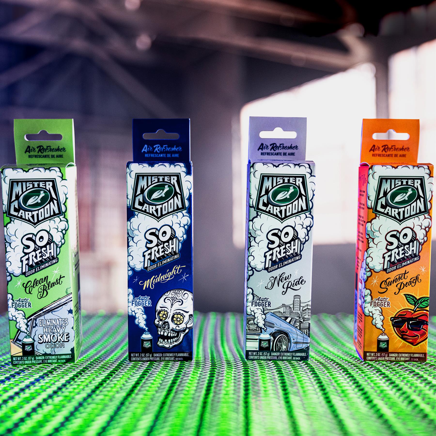 So Fresh Odor Eliminating Fogger New Ride | Mister Cartoon