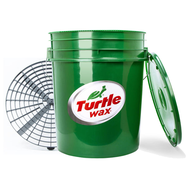 Turtle Wax 5 Gallon Detailing Bucket with Dirt Defender and Lid