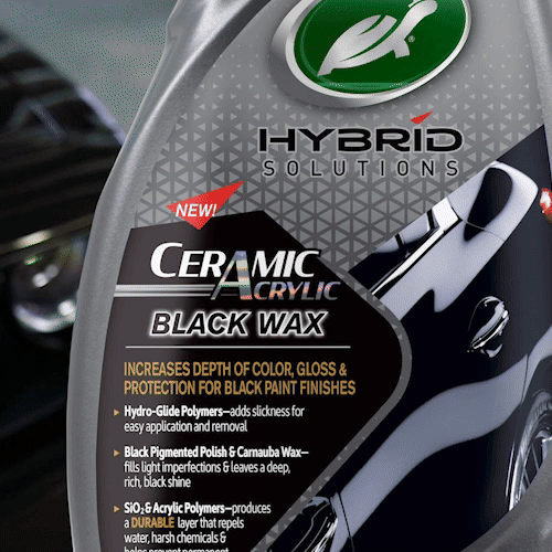 Ceramic Acrylic Black Car Wax