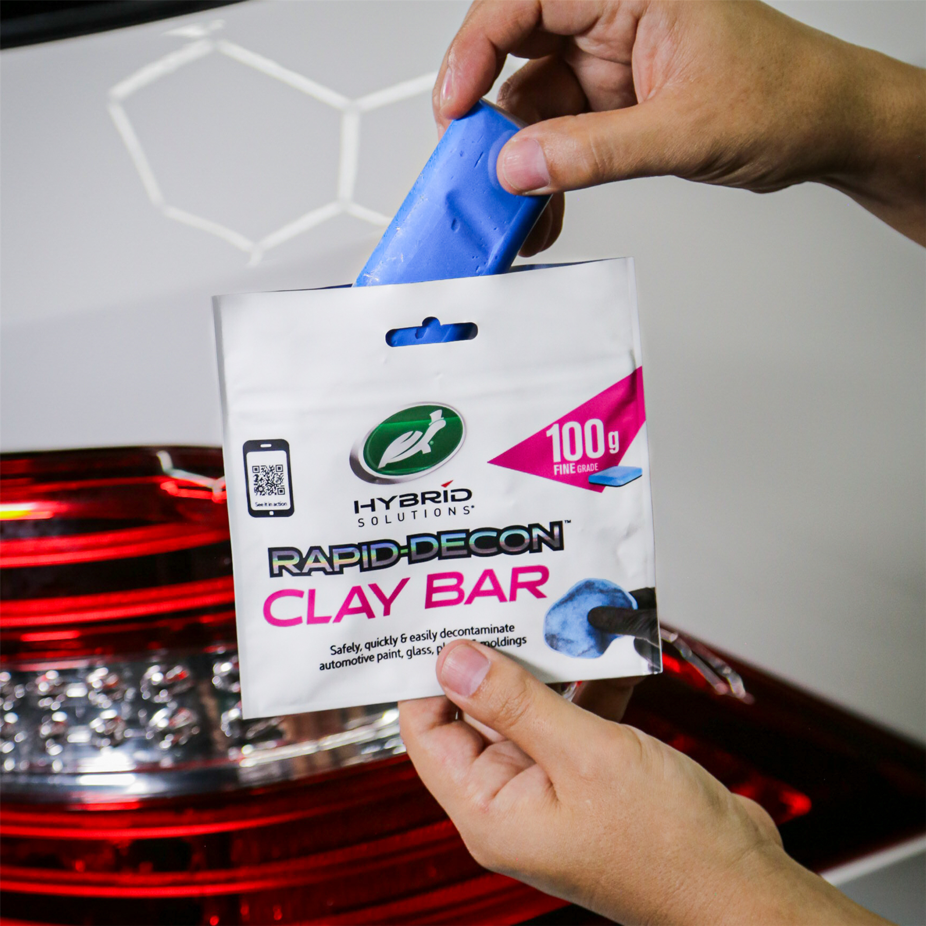 Turtle Wax Hybrid Solutions Rapid-Decon Clay Bar, 100g