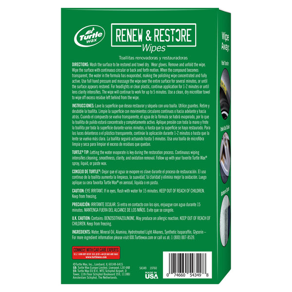 Renew & Restore Wipes