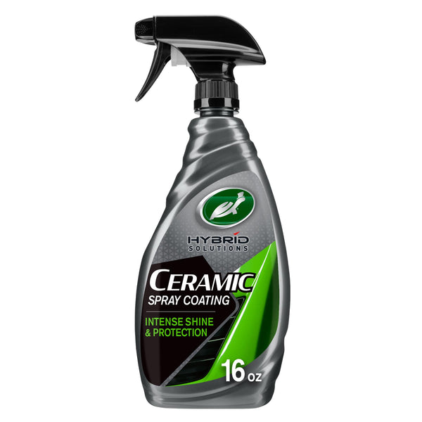 Turtle Wax Hybrid Solutions Ceramic Spray Coating offers intense shine and protection in a 16 oz bottle