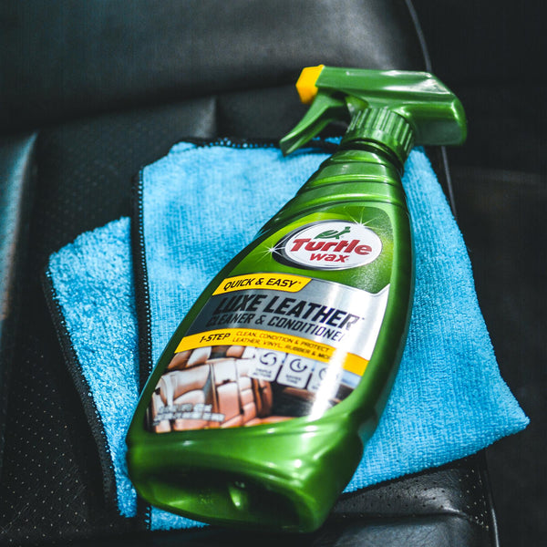 Revitalize Leather with Dry Shine Cleaner & Conditioner