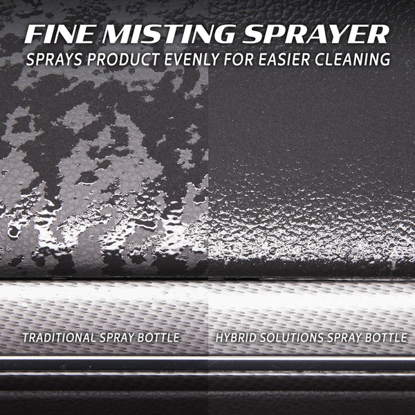 Tire cleaner applied directly to white towel and wheel.