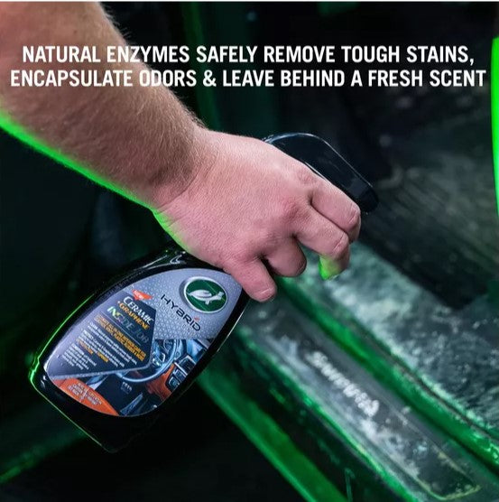 Natural enzymes safely remove tough stains while removing odors and leaving behind a fresh scent