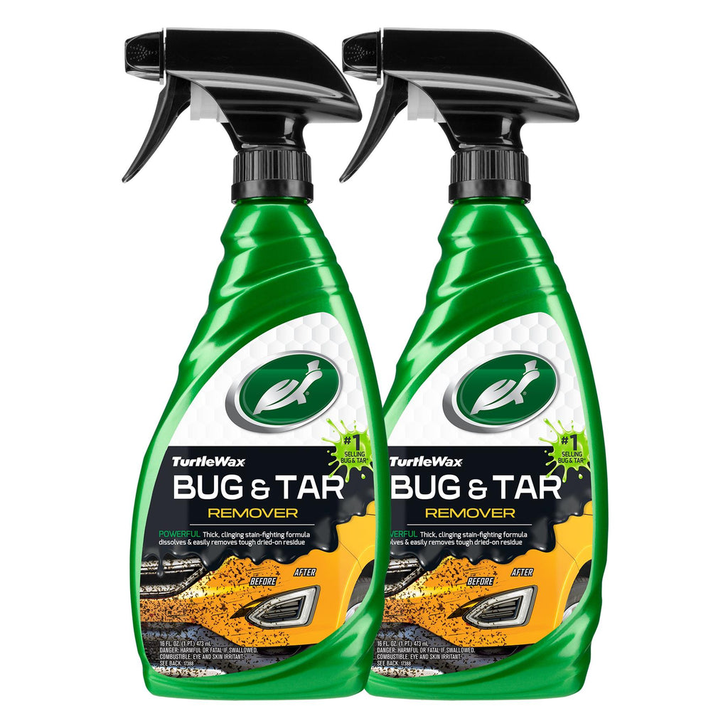 Bug and Tar Remover (2 Pack) Spray Cleaning Turtle Wax